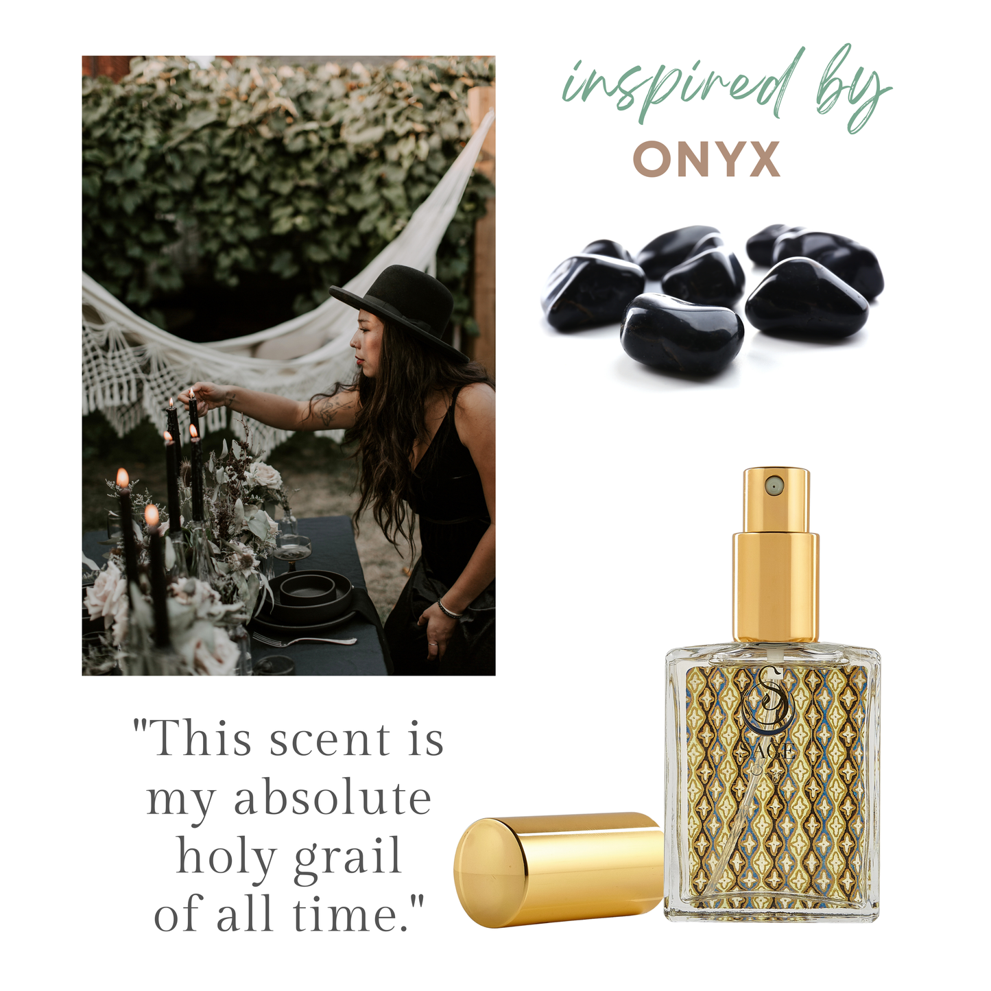 Onyx Organic Perfume Spray