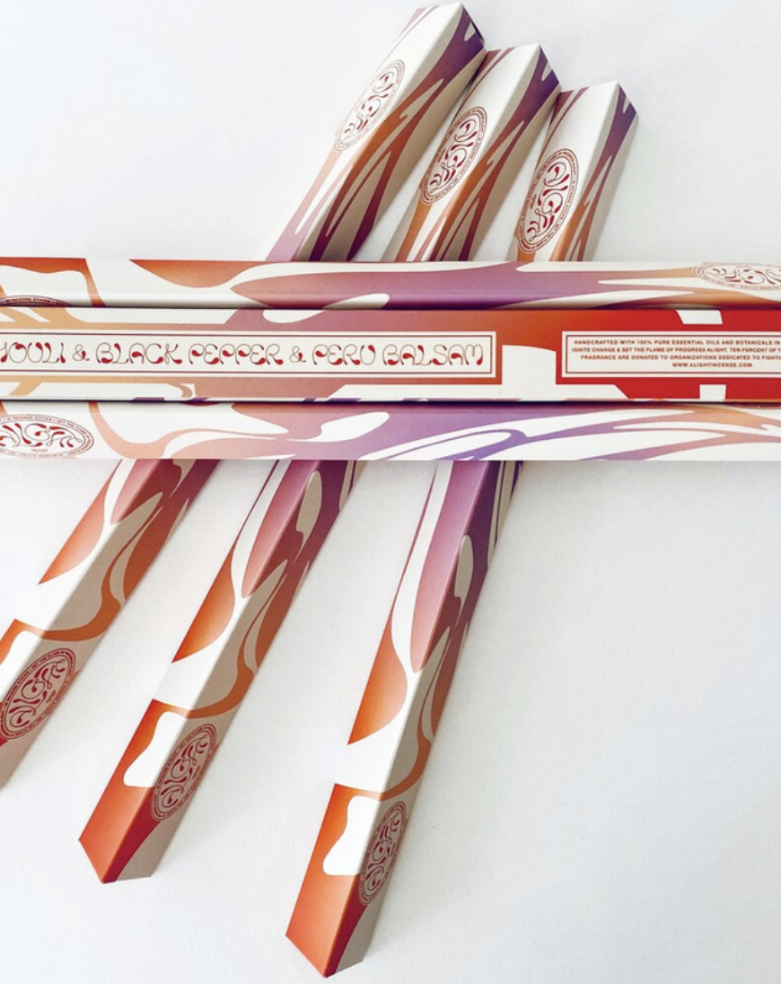 Organic Essential Oil Incense Sticks