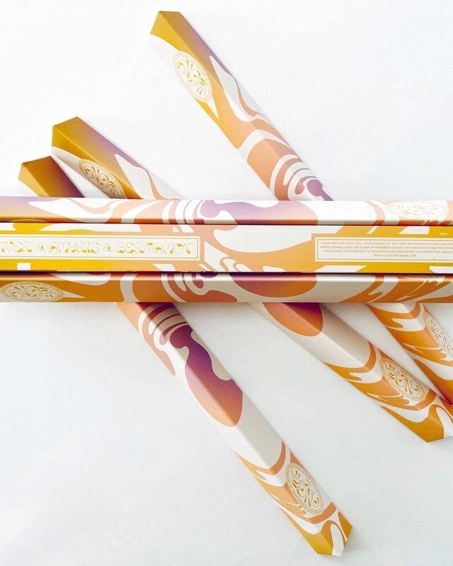 Organic Essential Oil Incense Sticks