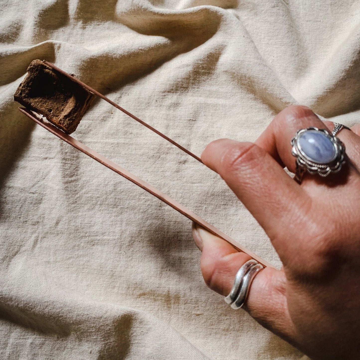 Resin | Incense Tongs - Copper