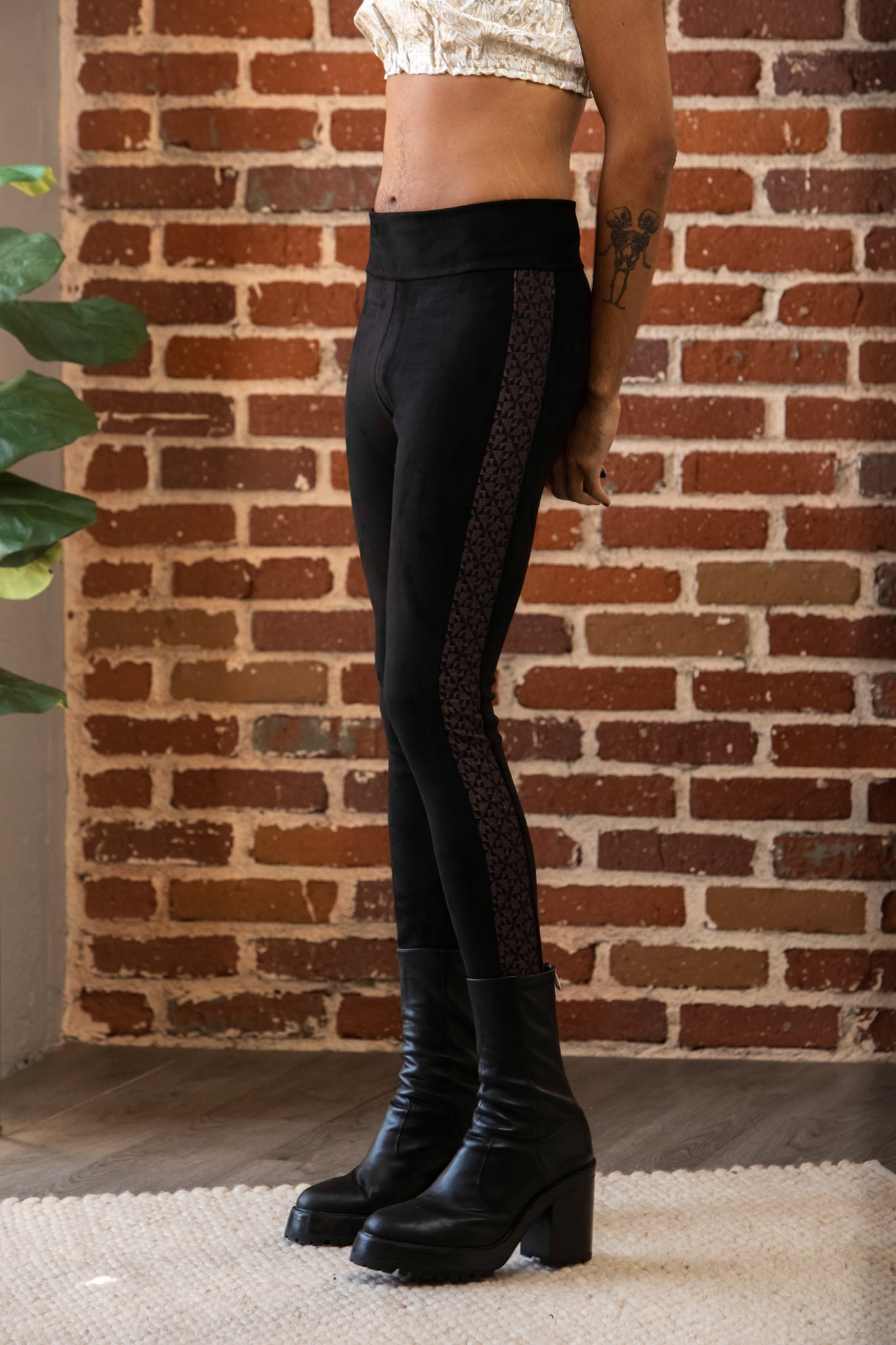 Black Skinny Stretch Leggings