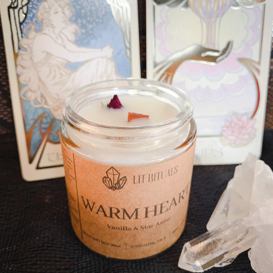 Vanilla Warm Heart Candle