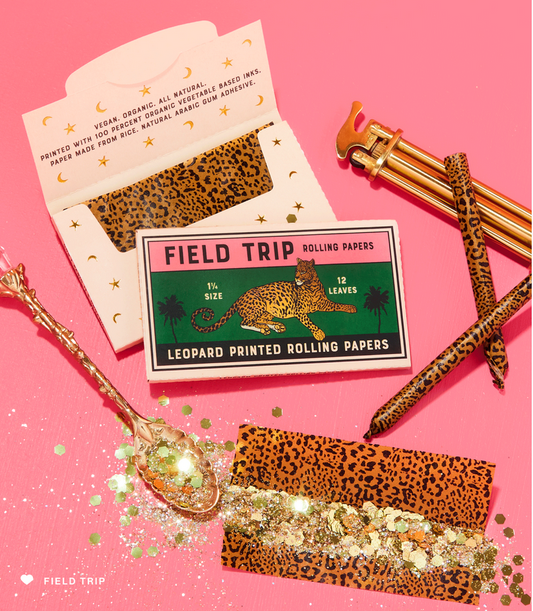 Leopard Print Organic Rolling Papers