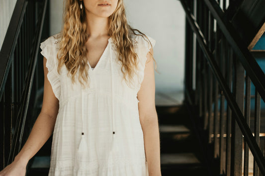 flowy linen top