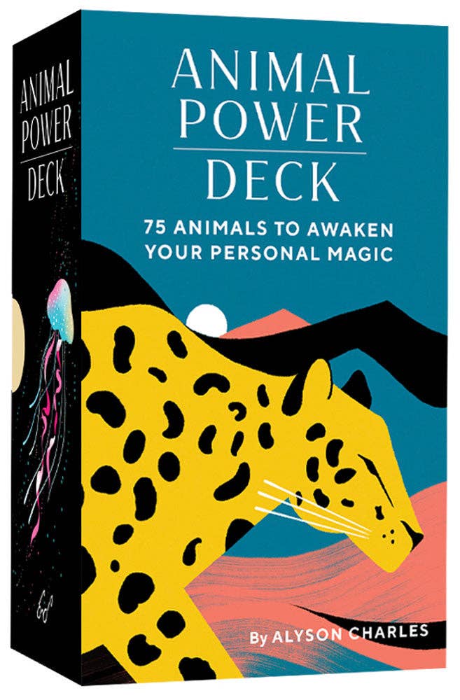 Animal Power Deck | 75 Animal Spirit Cards & Guidebook for Intuition
