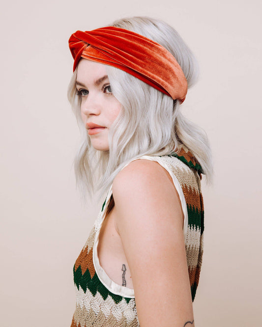 Velvet Sienna Headwrap