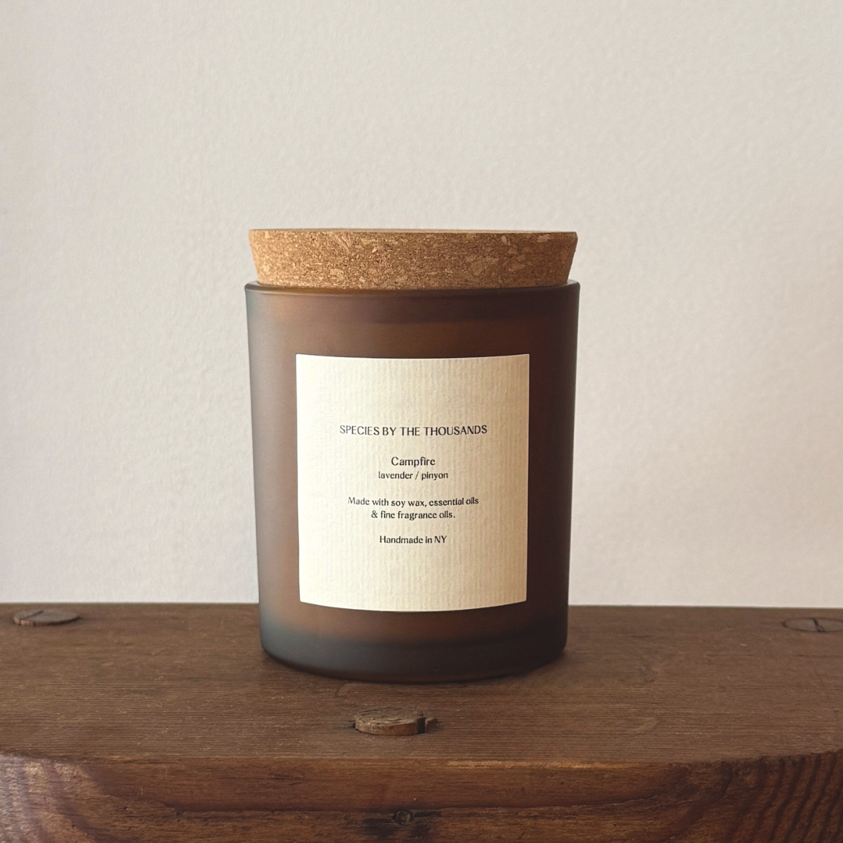 Campfire Soy Candle | Pinyon, Lavender & Cedarwood