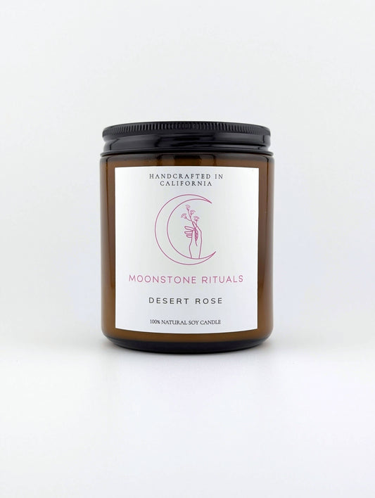 Desert Rose Aromatherapy Soy Candle