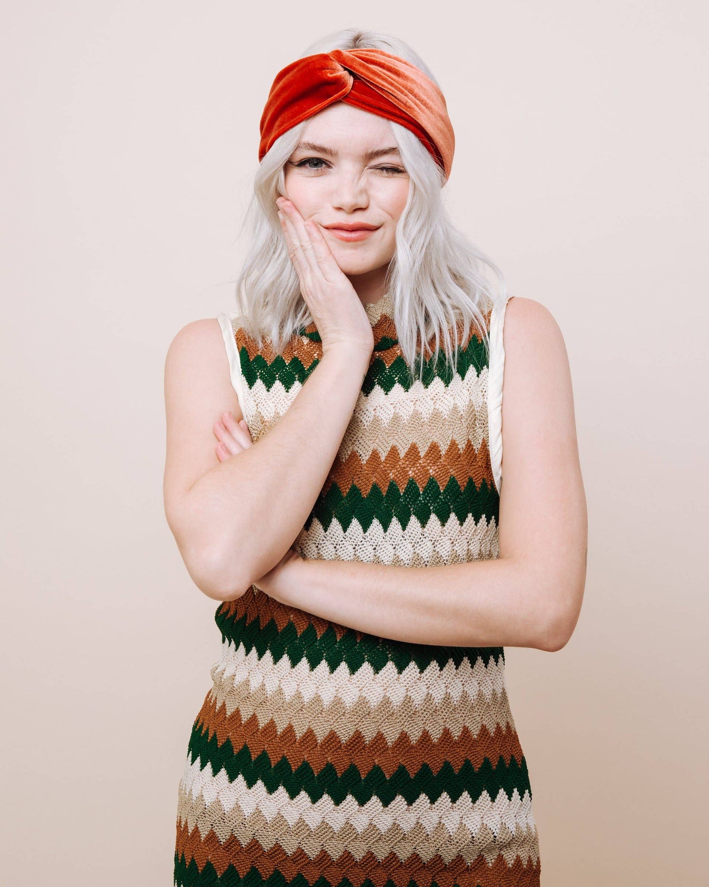 Velvet Sienna Headwrap