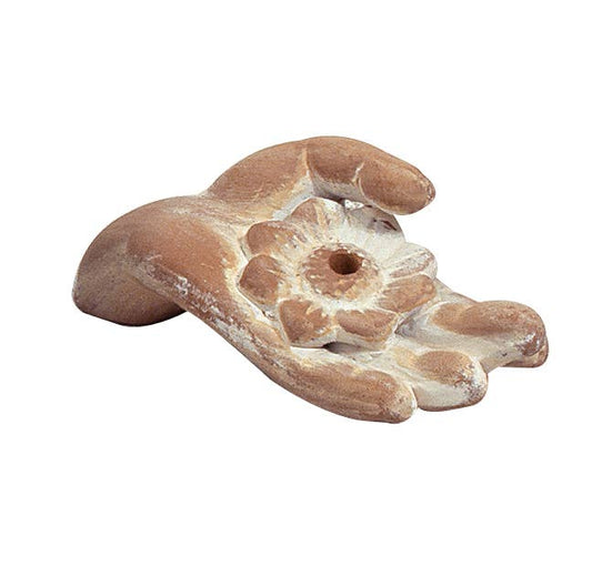 Offering Hand Incense Holder Ceramic