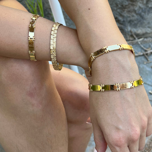 Nugget or Chain link Bracelet