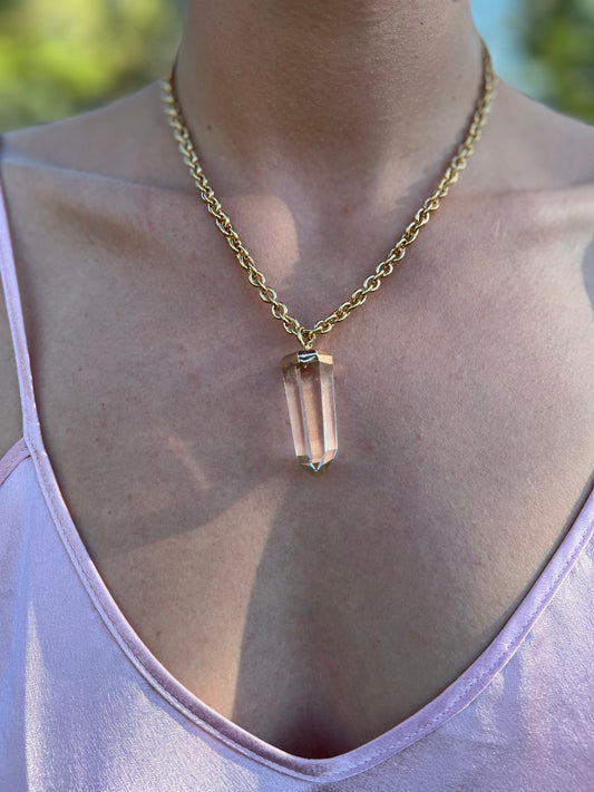 Quartz Point Necklace