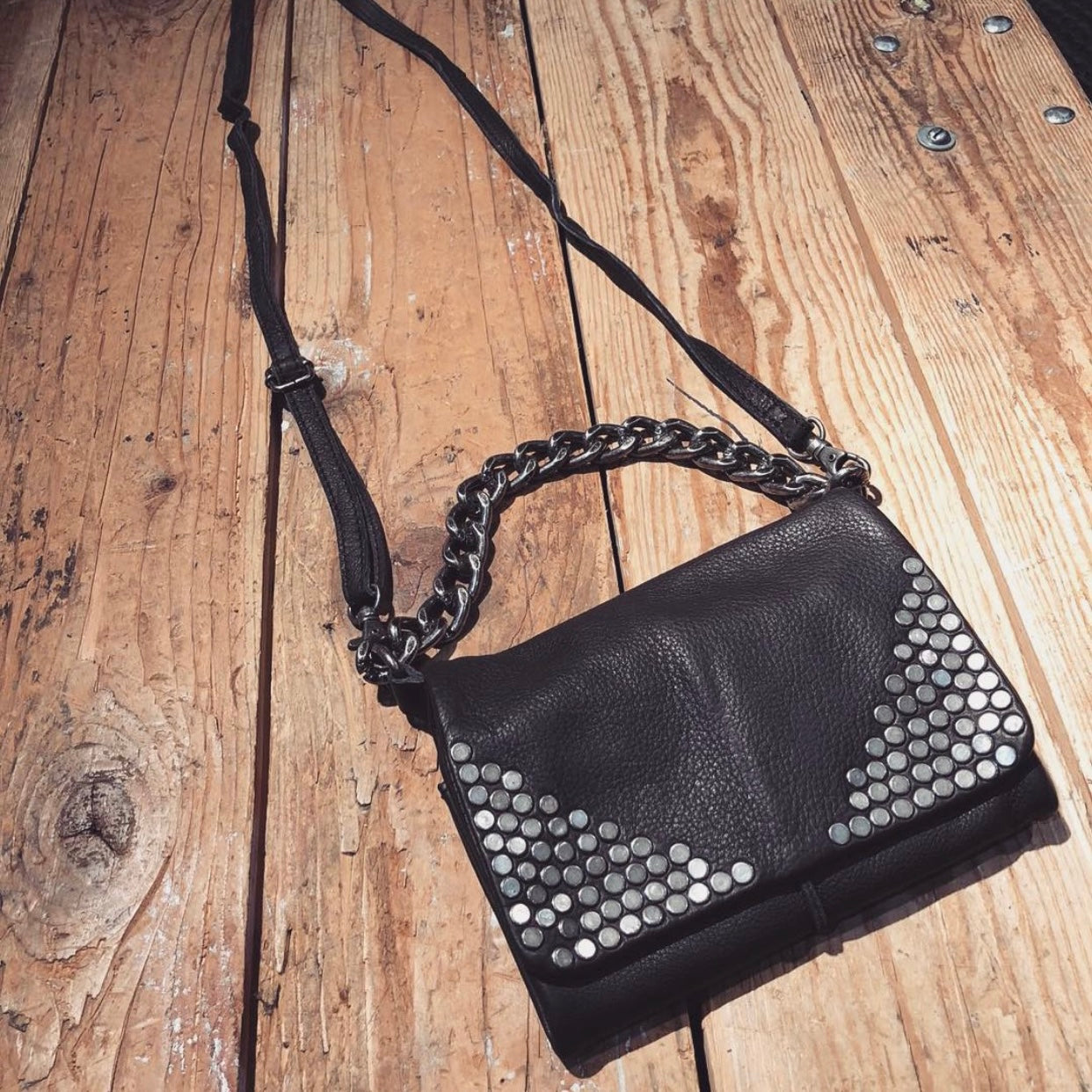 Studded Chain Crossbody | Cut n Paste Bags