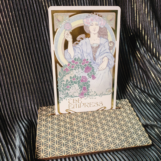 Flower of Life Tarot Card Holder