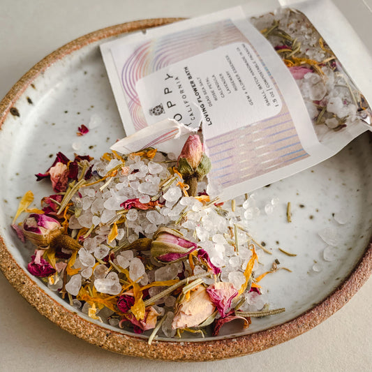 Loving Flower Bath Salt Packet